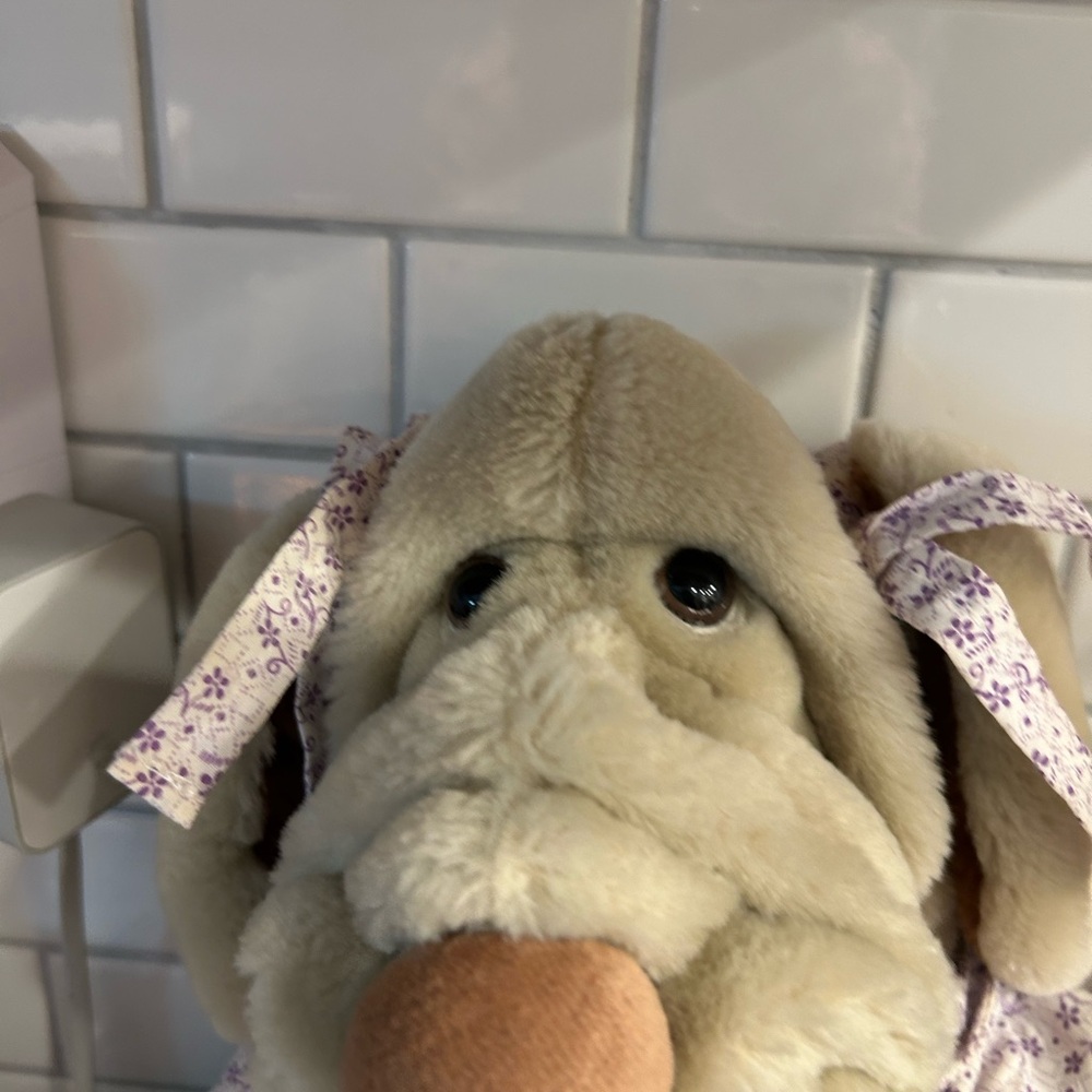 Adorable Brown and Cream Stuffed Animal Dogs Puppets - Picture 3 of 5
